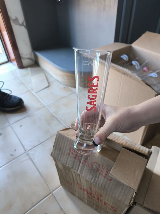 Copos novos para cerveja, sumo, whisky