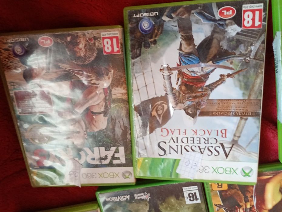 Gry Xbox 360 różne cena za komplet