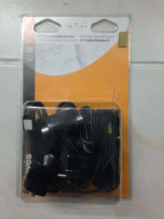 Kit Retransmissor de Infravermelhos via cabo coaxial