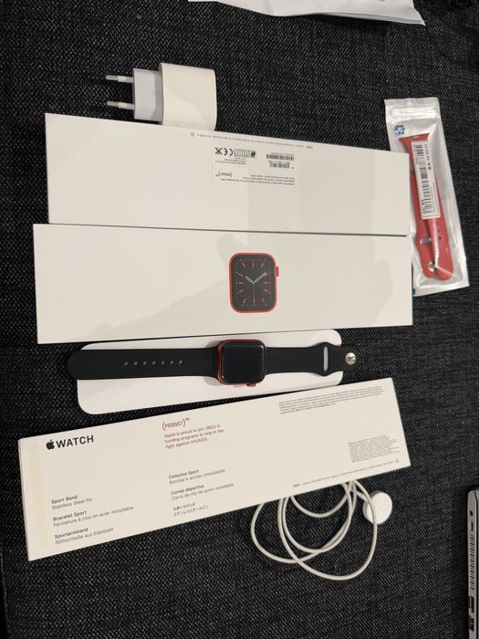 Apple watch serie 6 - em aluminio Vermelho