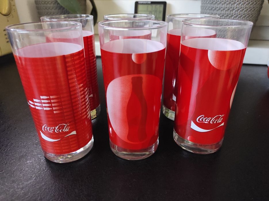 Szklanki coca cola 6 szt