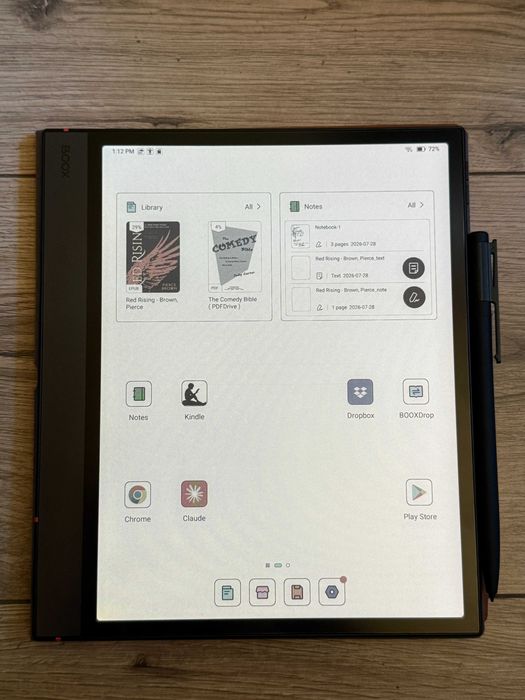 Onyx Boox Note Air 5c + etui + Staedtler Noris pen