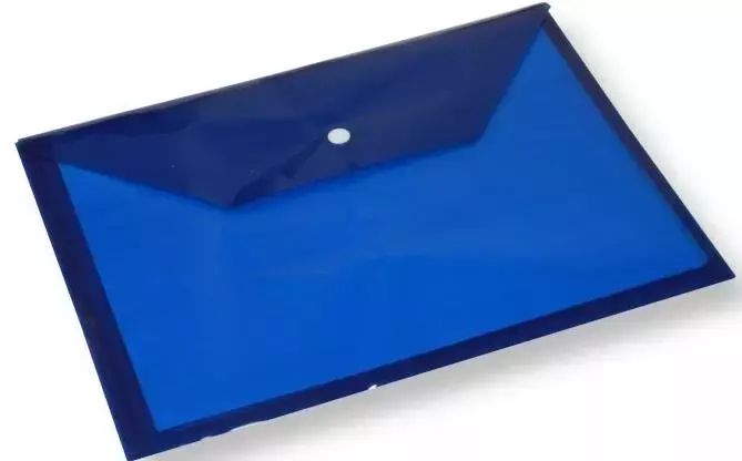 Koperta Na Dokumenty A4 Z Klipem Niebieska. Nowy Produkt