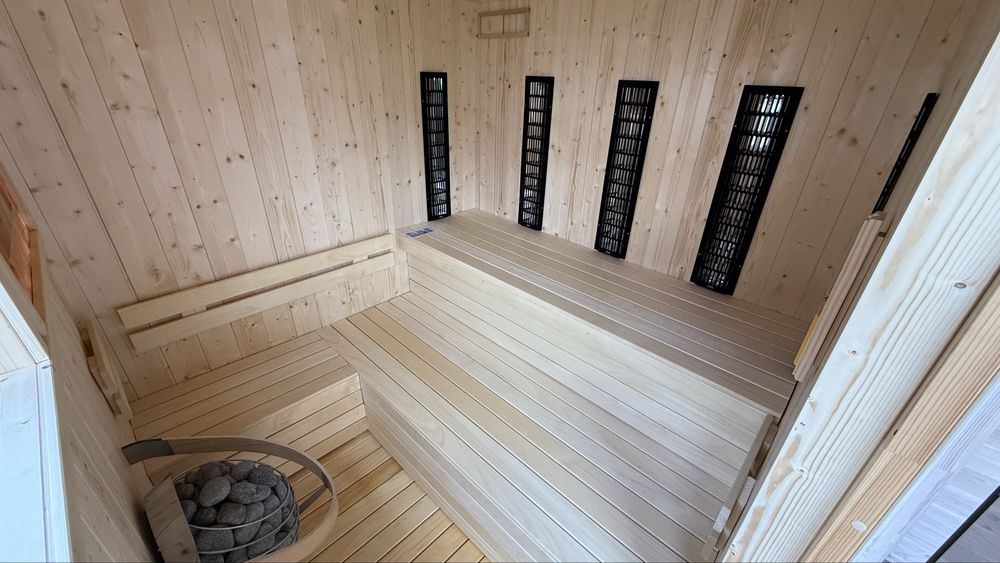 Sauna ogrodowa fińska na wymiar z montażem na miejscu!!!