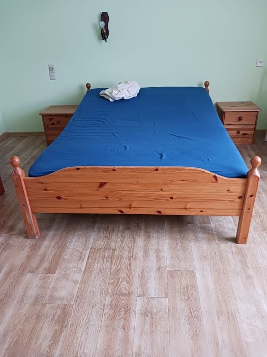Łóżko używane tanio plus materac