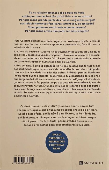 Livro Simplifica a tua vida- Rute Caldeira