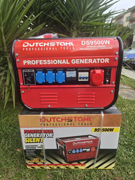 Gerador gasolina de 9500 watts novo