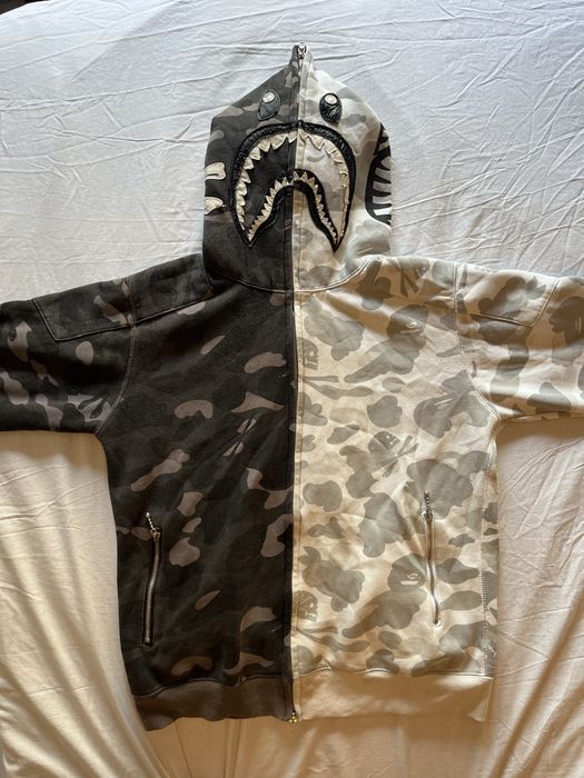 Moletom Bape Roxo Casaco Bape Shark Moletom Com Capuz ASKSD