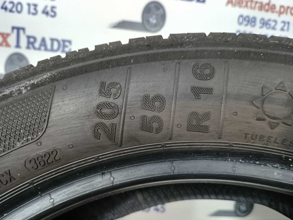2 шт. 205/55 R16 Kleber Dynaxer HP4 літні шини вживані