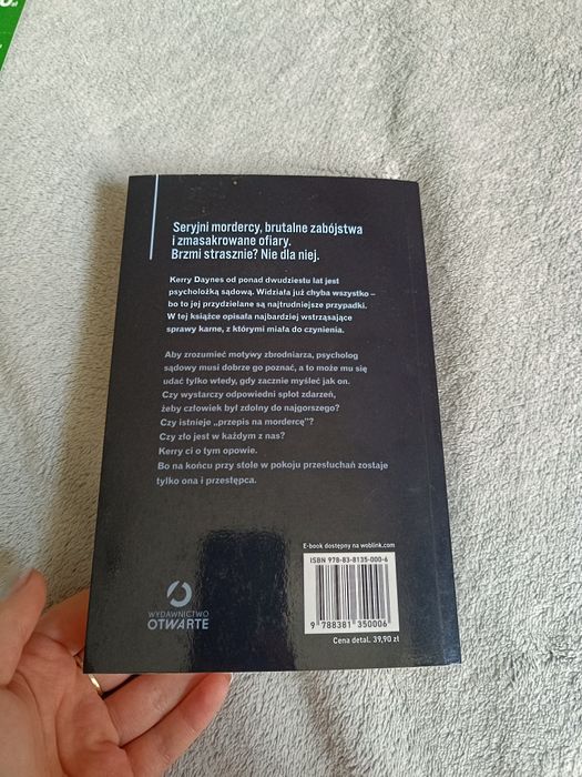 Książka oko a oko ze złem Kerry Daynes