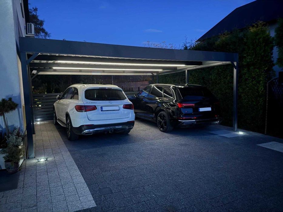 Carport 6x6 6x3 Wiata Samochodowa Altana Metalowa