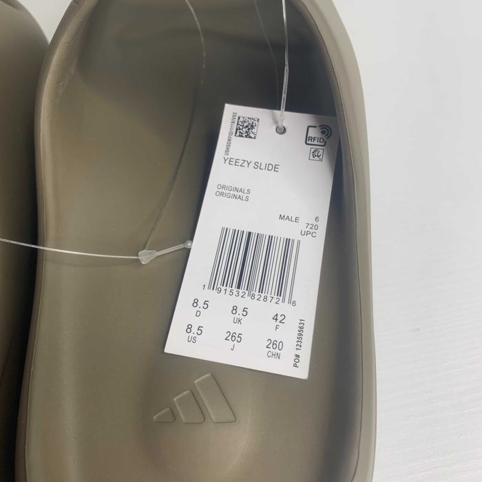 Шльопанці, тапочки чоловічі/жіночі піна Yeezy Slide 36-45 В'єтнам.