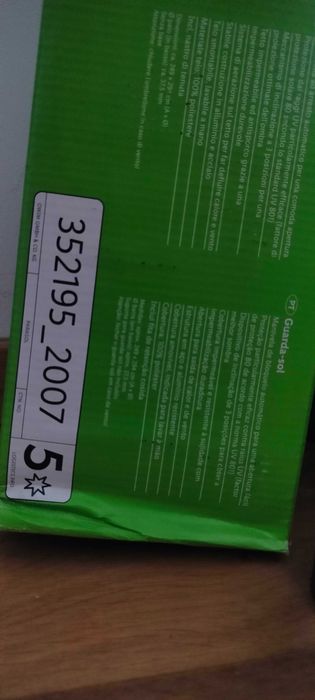 Guarda-sol exterior c/ poste metal