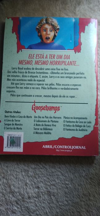 Livros da coleção Arrepios