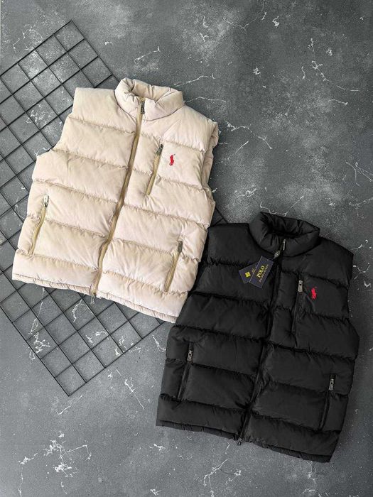 Чоловіча утеплена жилетка Ralph Lauren / Стильна демісезонна жилетка на весну та осінь (S-XXL)