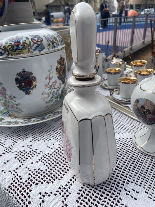Pote ceramica com tampa seculo passado  VIDALARTE