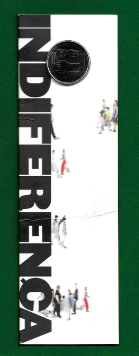 1,50 € Uma Moeda Contra A Indiferença (FDC)