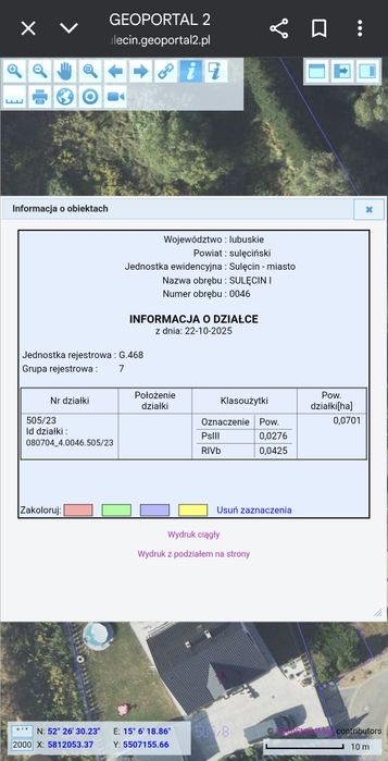 Atrakcyjna dzialka w Sulęcinie z wydana decyzją  geotechniczna!!! - Widok 3
