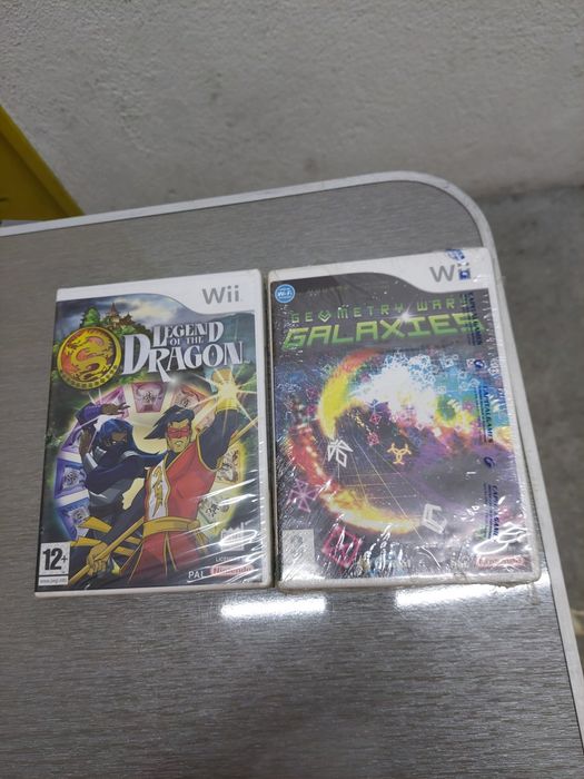 2 jogos novos selados Nintendo wii
