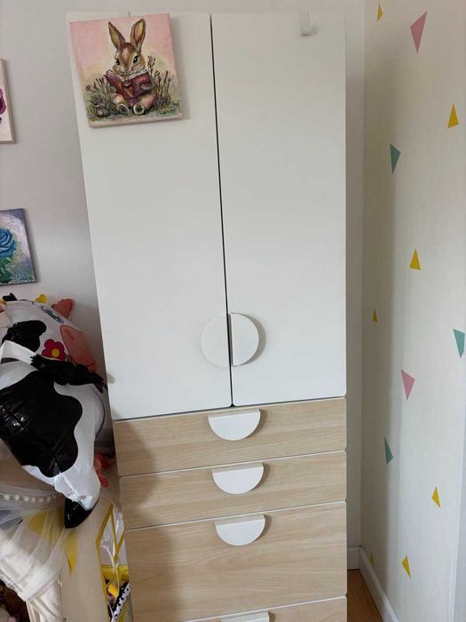 Szafa dziecięca Ikea SMÅSTAD / PLATSA