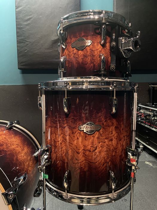 Perkusja Pearl Masters BCX 20”, 10”, 14” Lava Bubinga