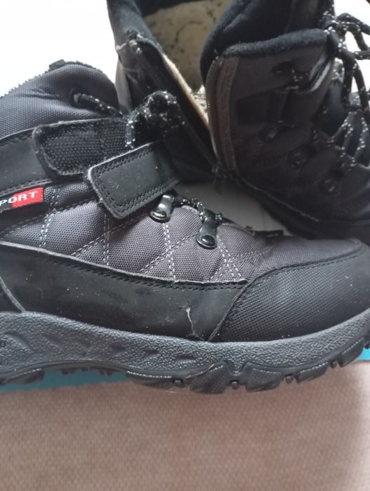 Ботінки теплі розмір 36, устілка 22см