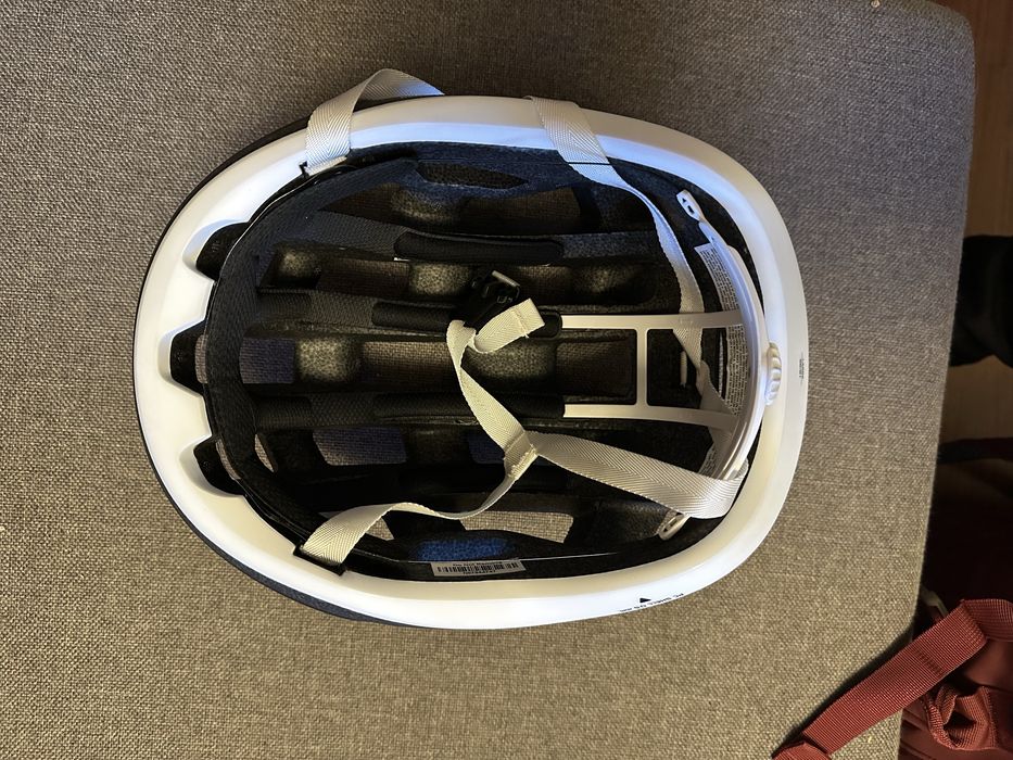 Kask rowerowy POC Ventral Lite uranium black/hydrogen white matt