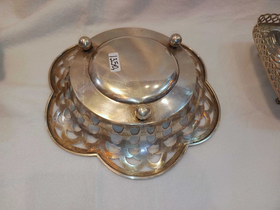 Salva Cesta Bandeja Prata