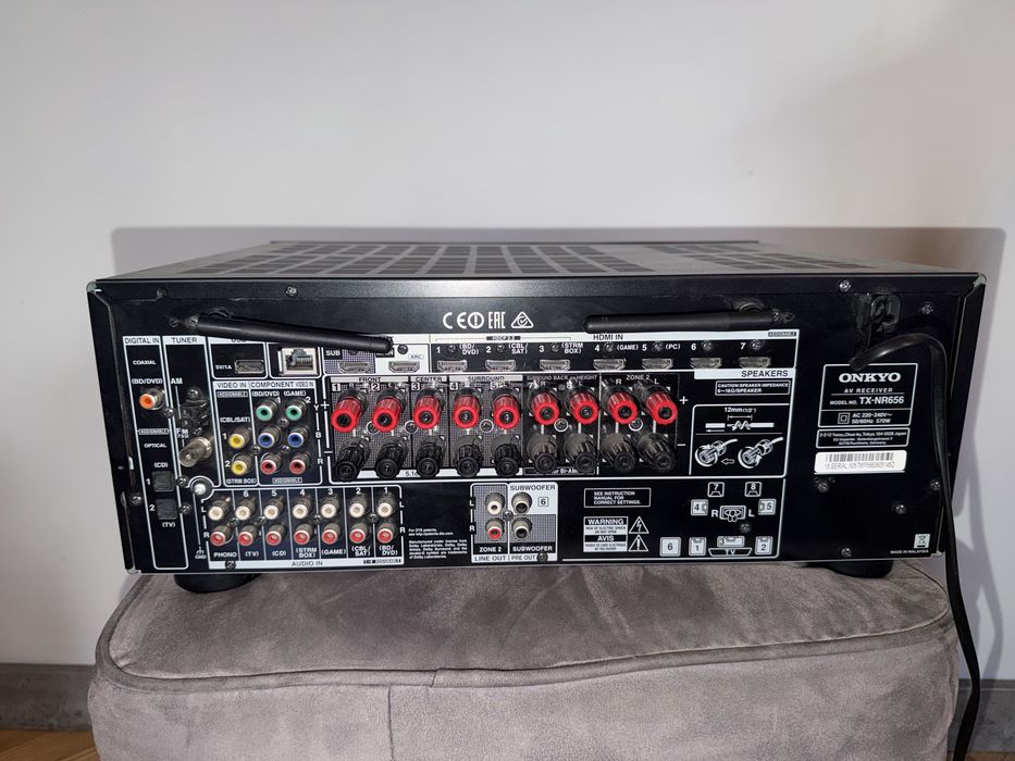 Amplituner Onkyo TX-NR656 7.2 czarny