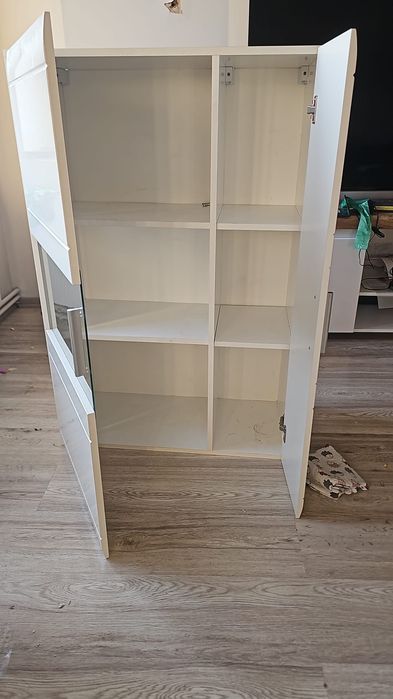 Szafka wisząca szklana