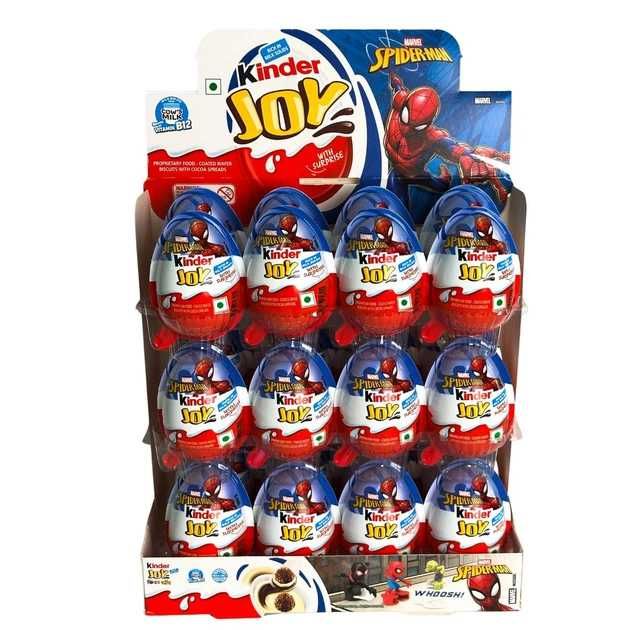 Набір 10 шт Людина-павук Kinder Joy Marvel Spiderman