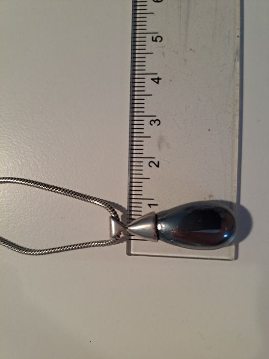 Srebrny łańcuszek z ozdobnymi elementami p.925