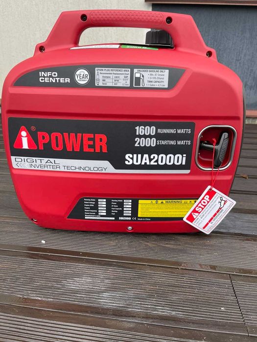 Інверторний бензиновий генератор 2.0 кВт A-iPower SUA2000i