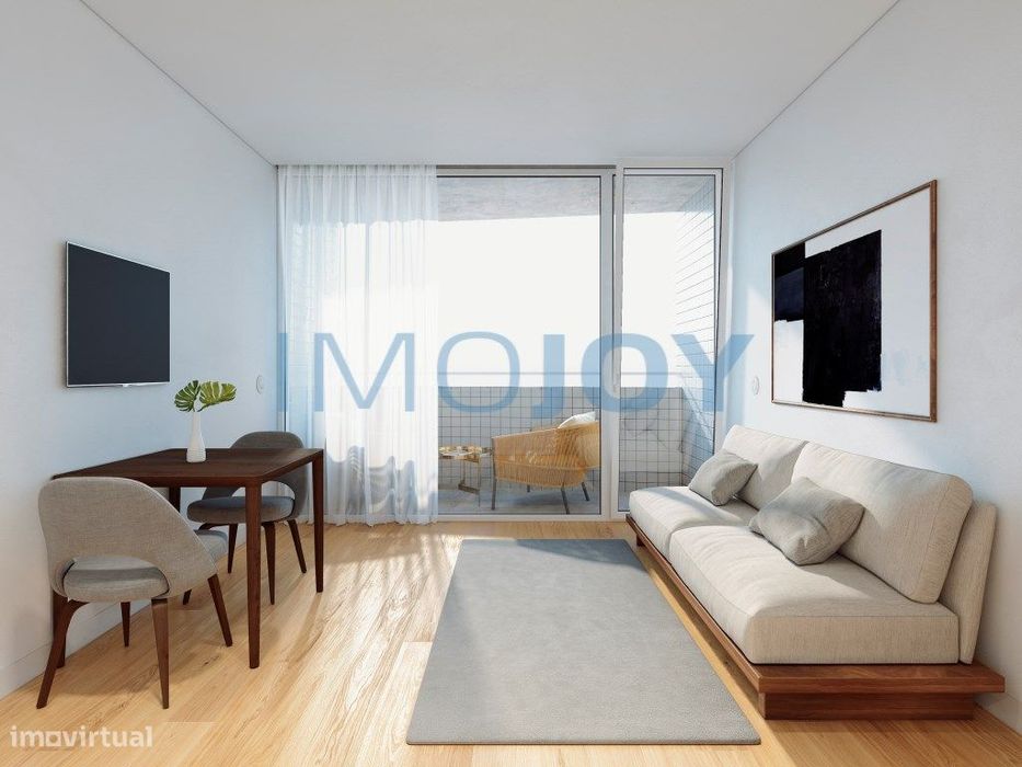 Apartamento T0 em Construção no Porto