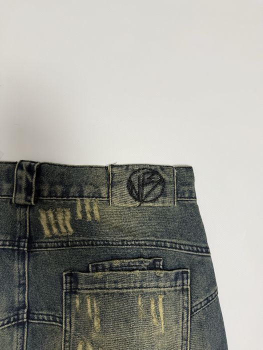 джинсы штаны No faith Studios Blue jeans acne studios rick owens