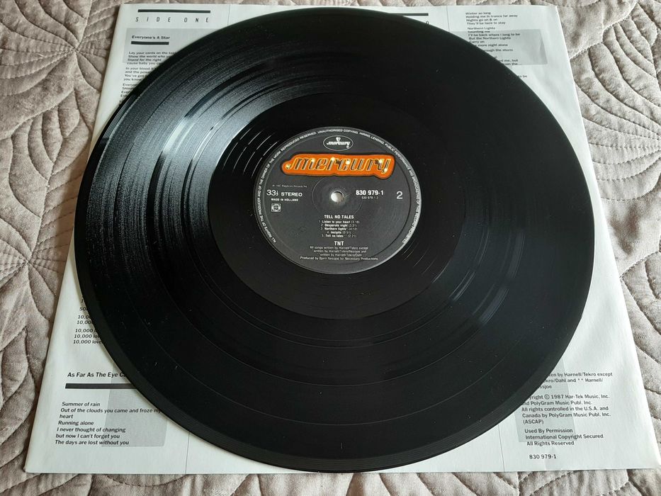 TNT - Tell No Tales - Europa - Vinil LP