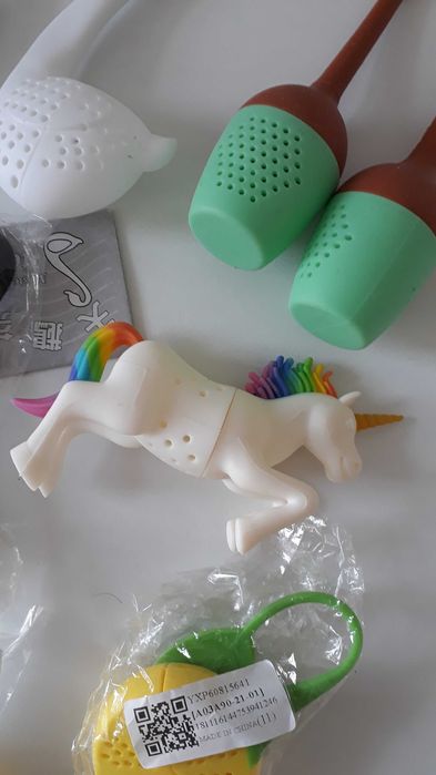 Силиконовое ситечко для чая