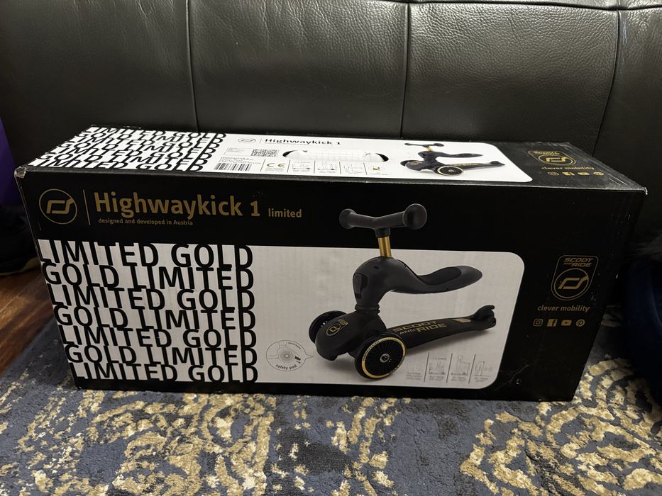 Hulajnoga Highwaykick 1 Scoot and Ride + kask S-M