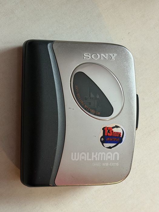 Walkman Sony WM-EX116 idealny stan, po wymianie paska na nowy