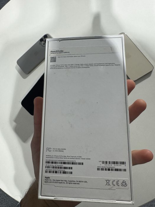 ‼️Iphone 15 pro max 512 BLUE TITANIUM ‼️