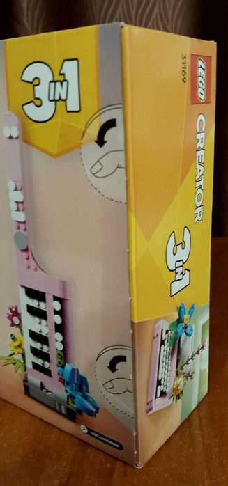 Lego creator, Лего друкарська машинка і квіти, конструктор 363 деталі