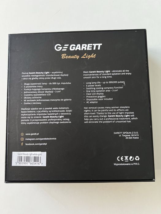 Depilator IPL Garett Beauty