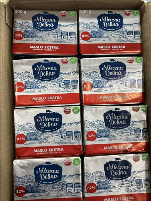 Продам Сливочное Масло Польское 82 % жирности