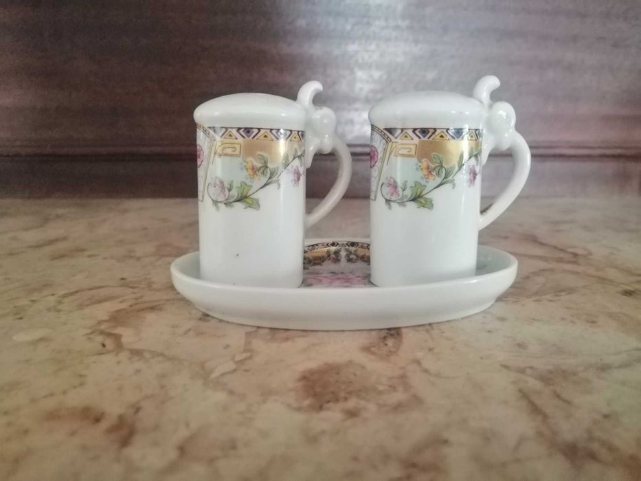 Pimenteiro e saleiro Limoges