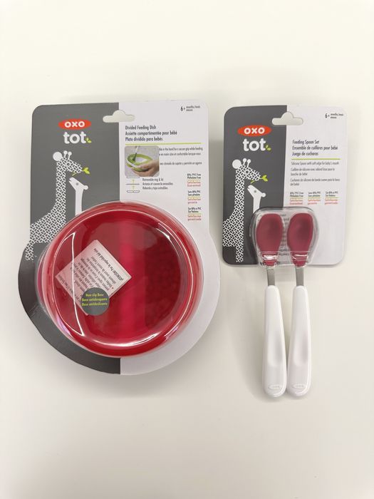 Prato e Colheres de Bebé Oxo Tot