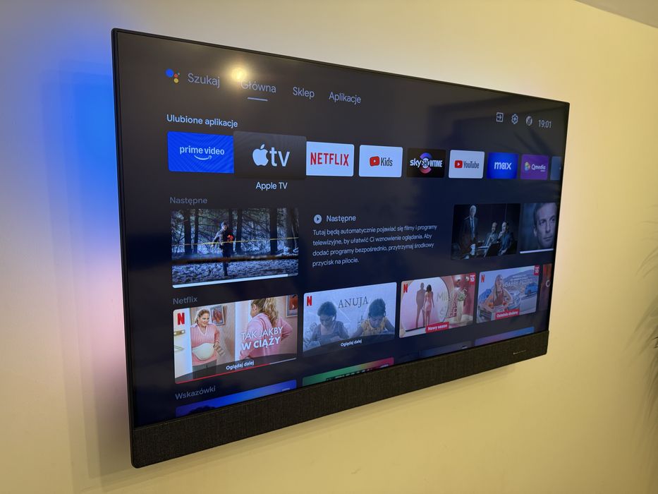 Philips 8804 TV 4K z dźwiękiem Bowers & Wilkins Android