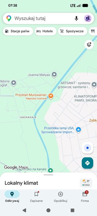działka budowlana
