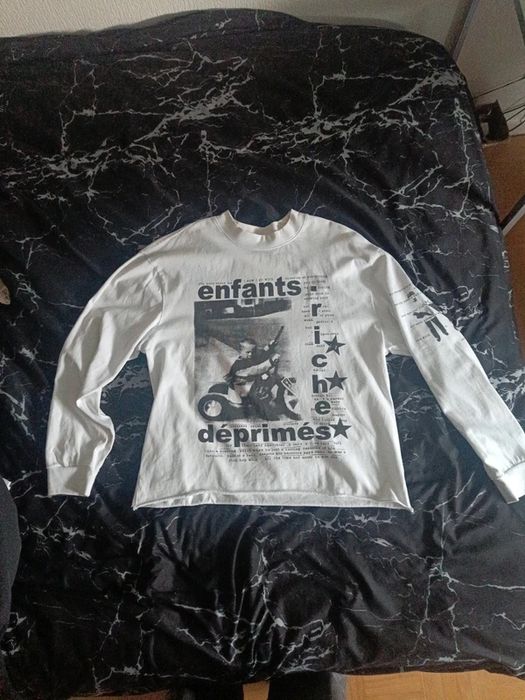 Білий Лонг erd white longsleeve ENFANTS RICHES DEPRIMES