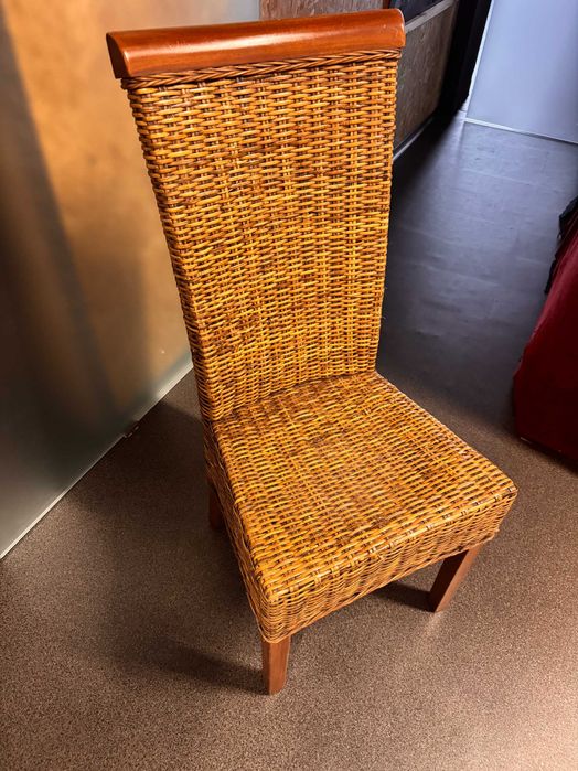 Mesa de Jantar de estilo clássico (porta século XIX) + 6 cadeiras