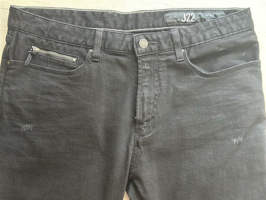 Джинси Armani Exchange чорні